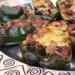 Pinto Bean and Pepperjack Cheese Chiles Rellenos